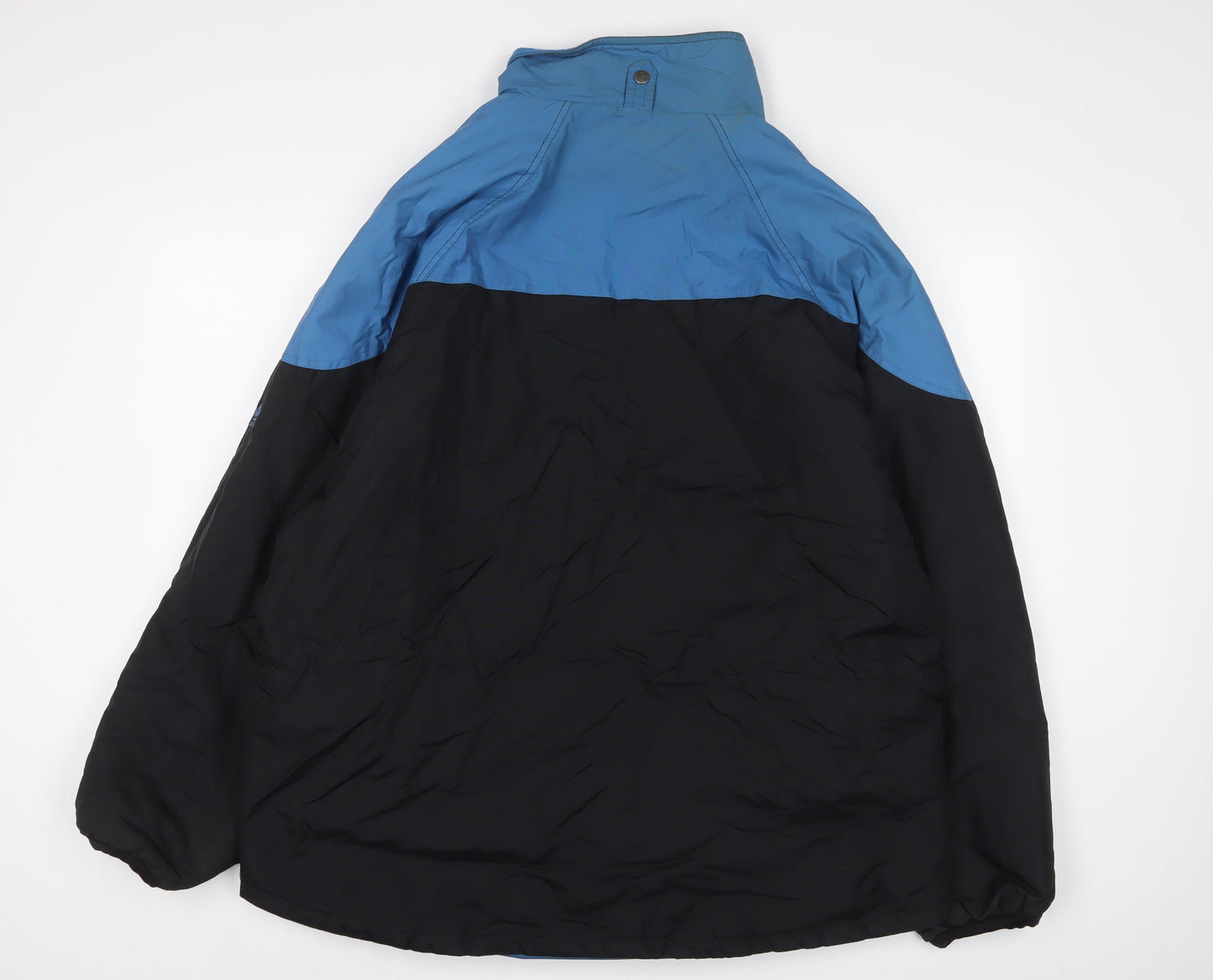 Cotton Traders Mens Black Jacket Coat Size L Zip