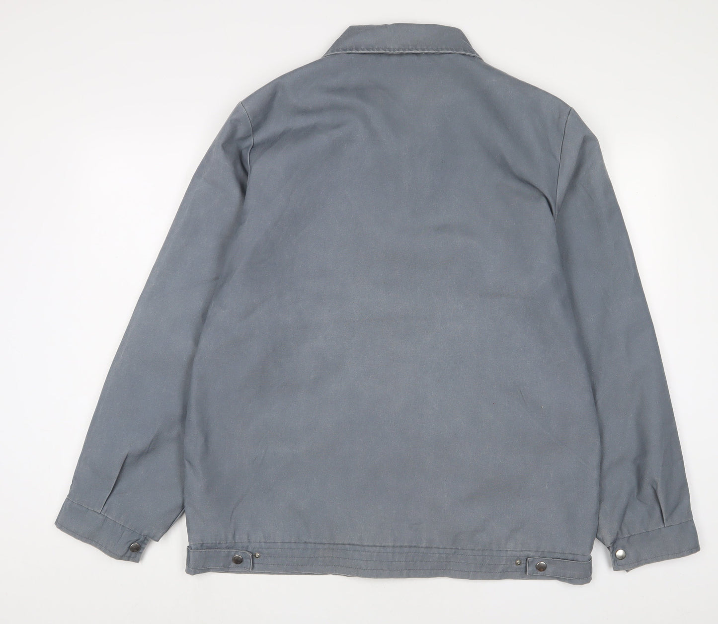 Boston Mens Blue Jacket Size L Zip