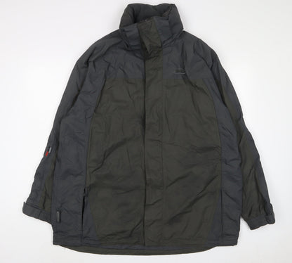Mountain Life Mens Green Jacket Coat Size XL Zip