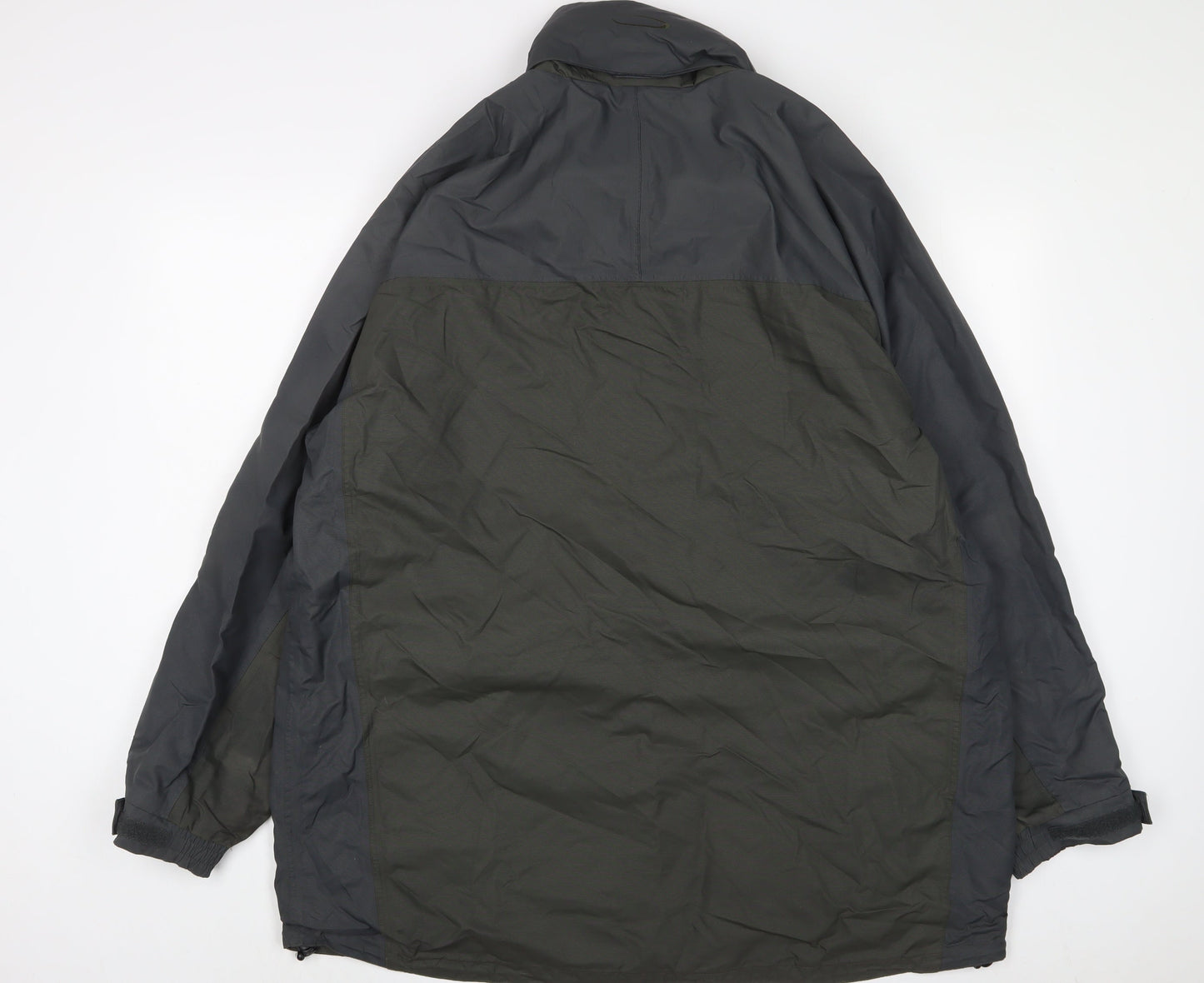 Mountain Life Mens Green Jacket Coat Size XL Zip