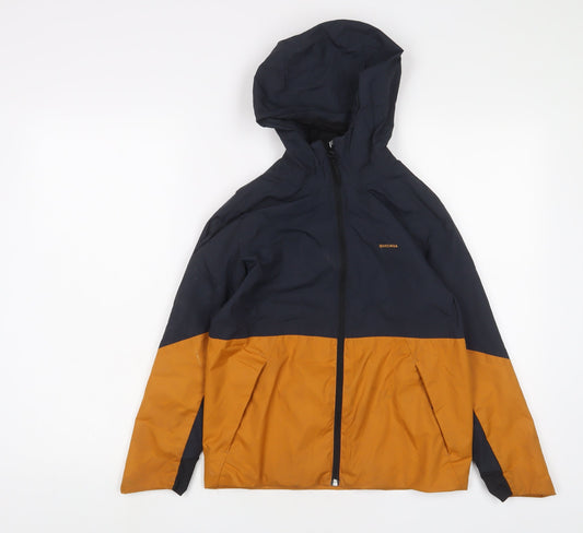 DECATHLON Boys Orange Jacket Size 8-9 Years Zip
