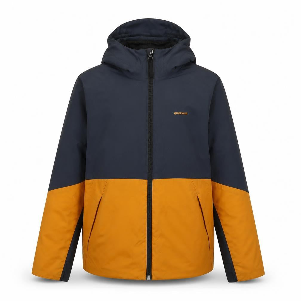DECATHLON Boys Orange Jacket Size 8-9 Years Zip