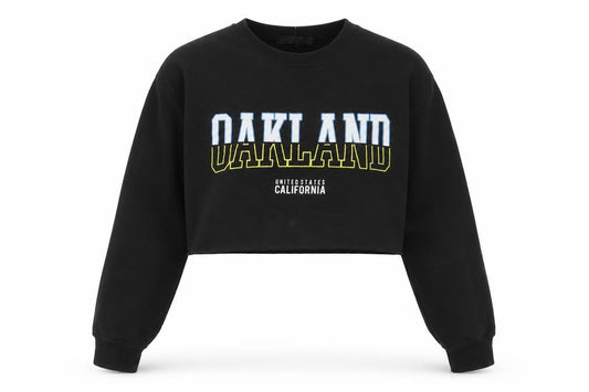 Missguided Womens Black Cotton Pullover Sweatshirt Size S Pullover - Oakland