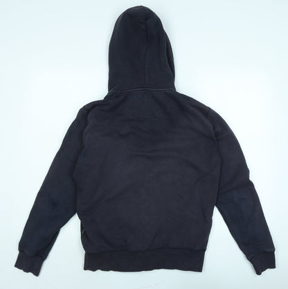 Back view of French Connection men’s blue jacket, size S, zip - french connection