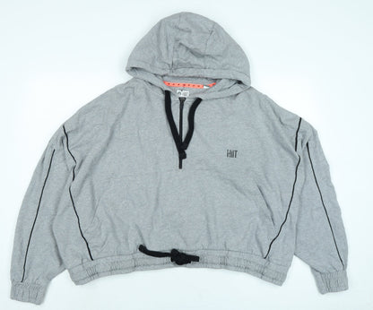 HLLT Mens Grey Jacket Size M Zip - HLLT
