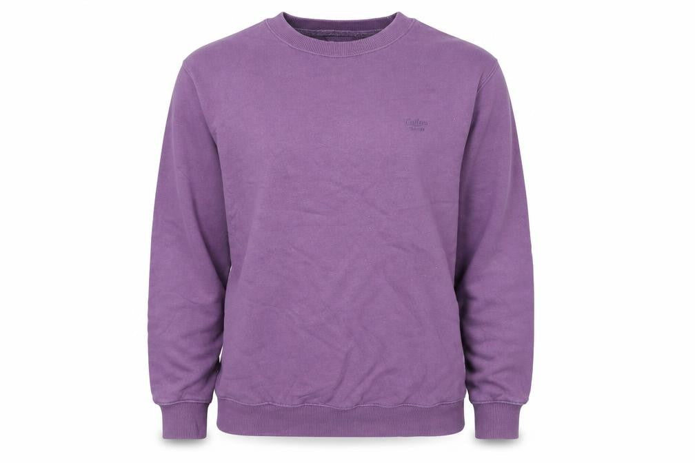 Cotton Traders Womens Purple Cotton Pullover Sweatshirt Size M - Cotton Traders