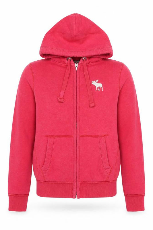 Abercrombie & Fitch Mens Pink Jacket Size L Zip - Ambercrombie & Finch