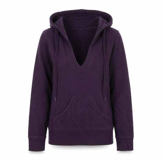 Jacob Womens Purple Cotton Pullover Hoodie Size M - Jacob