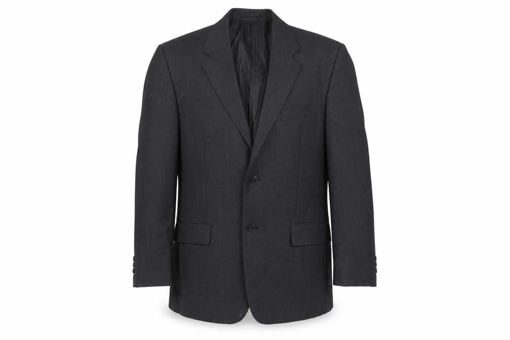 Clubclass Mens Grey Polyester Jacket Suit Jacket Size 42 Regular