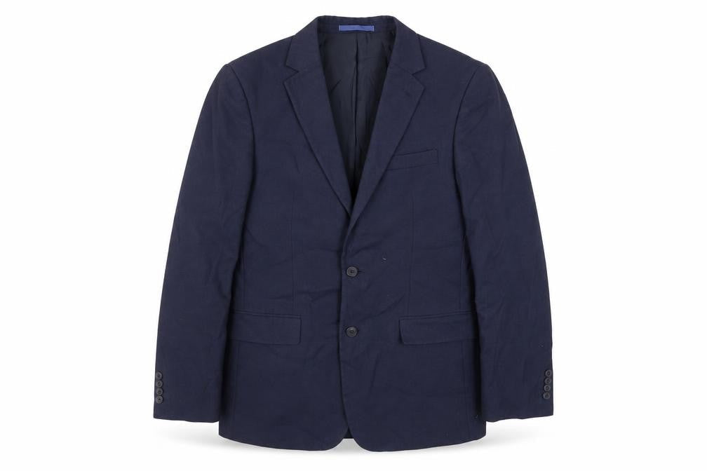 Marks & Spencer Mens Blue Polyester Jacket Suit Jacket Size 40 Regular