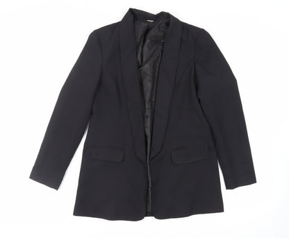 Select Womens Black Jacket Blazer Size 10 - Open
