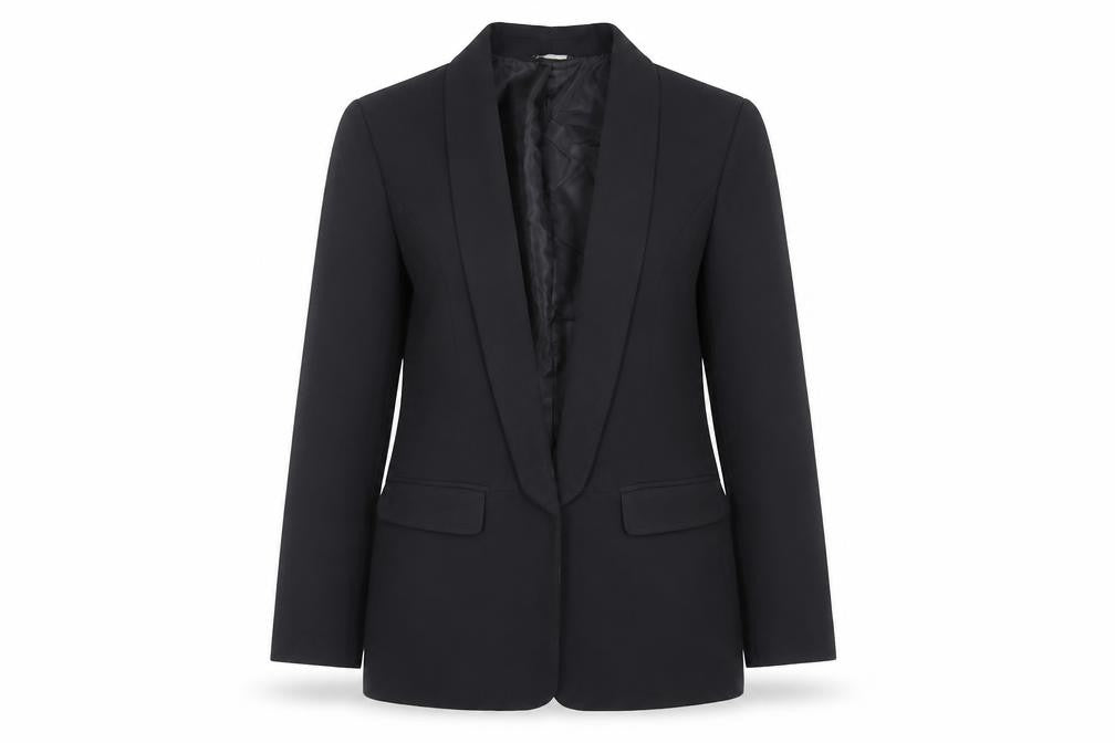Select Womens Black Jacket Blazer Size 10 - Open