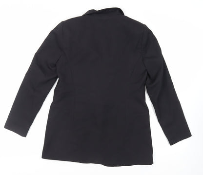 Select Womens Black Jacket Blazer Size 10 - Open