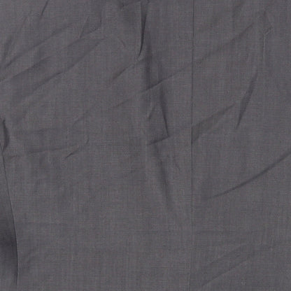 Brand and care label for Autograph men’s grey polyester jacket suit jacket, size 44, regular