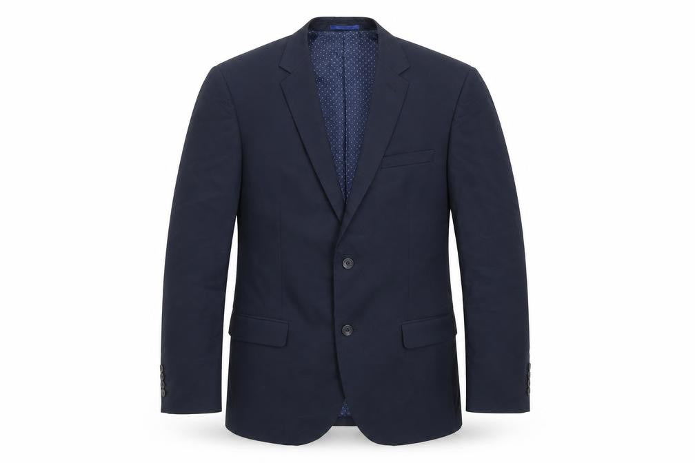 NEXT Mens Blue Cotton Jacket Suit Jacket Size 42 Regular