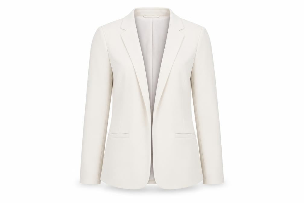 H&M Womens Beige Jacket Blazer Size 6