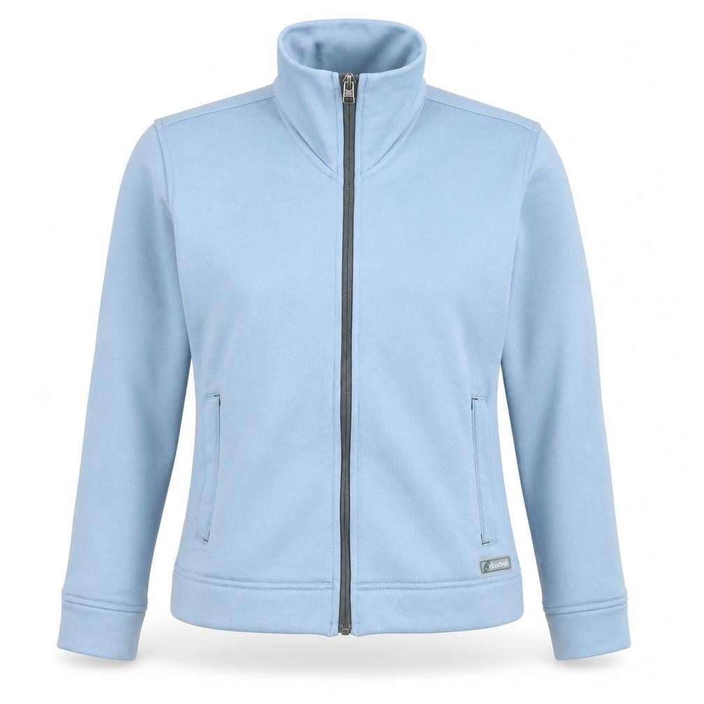 Cloudveil Womens Blue Polyester Full Zip Sweatshirt Size S Pullover