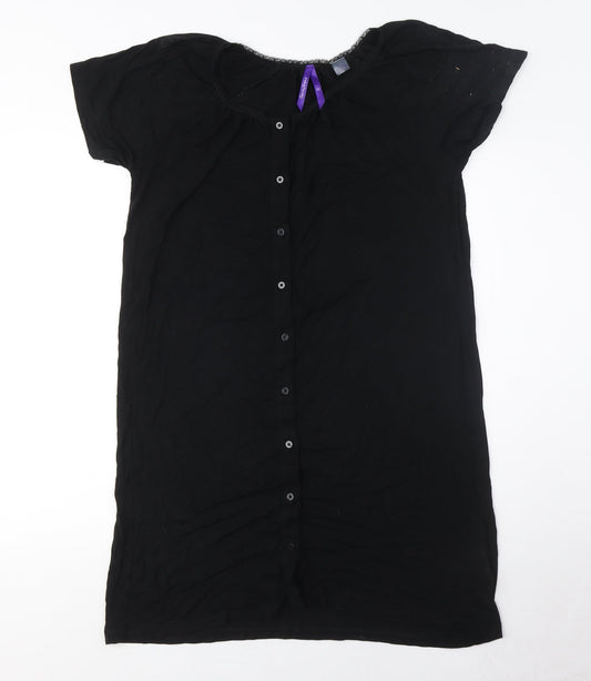 Seaphine Women's Black XS Shirt Dress Casual