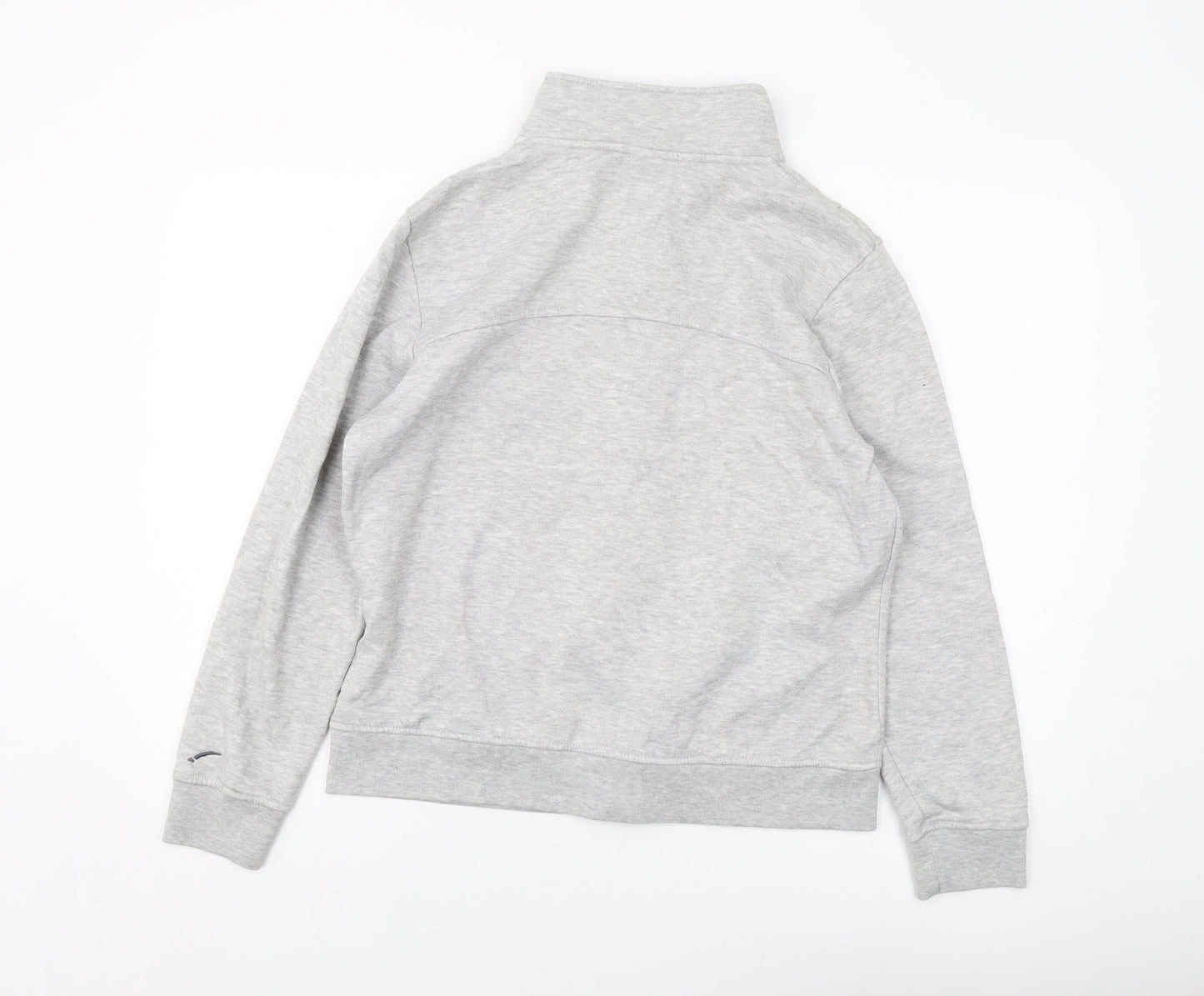 LA Gear Womens Grey Polyester Full Zip Sweatshirt Size 14 Zip