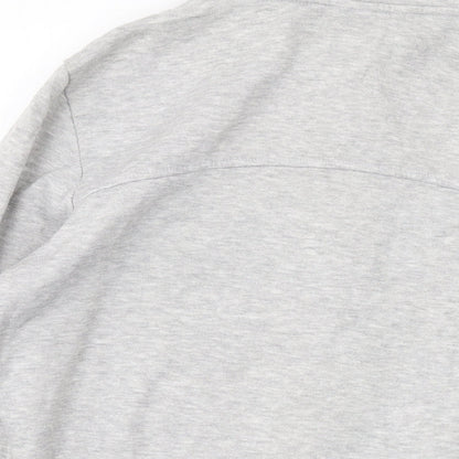 LA Gear Womens Grey Polyester Full Zip Sweatshirt Size 14 Zip