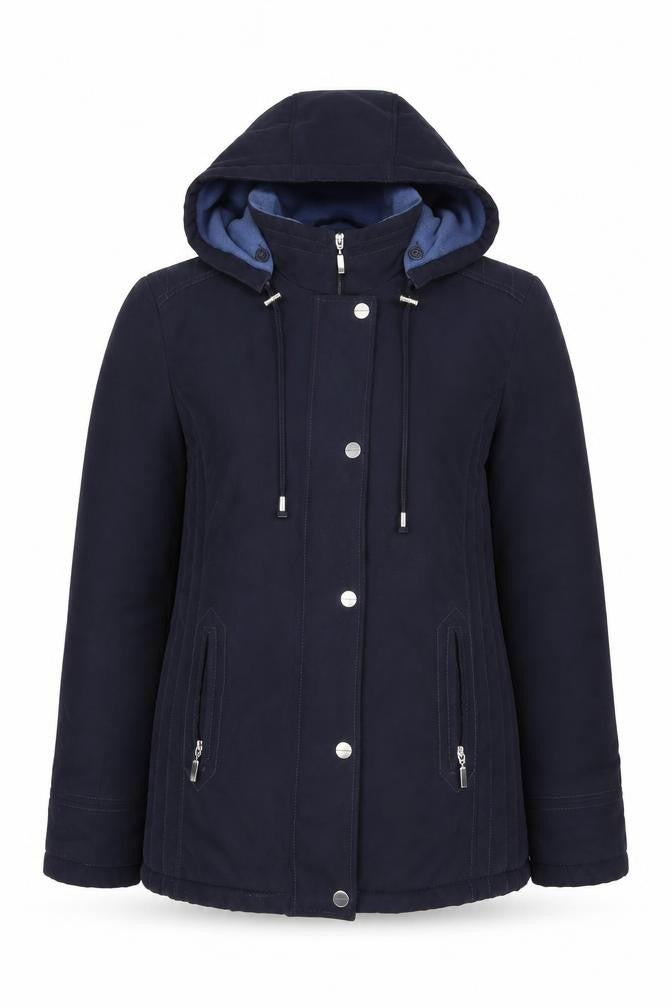 EMW Womens Blue Jacket Size 10 Zip