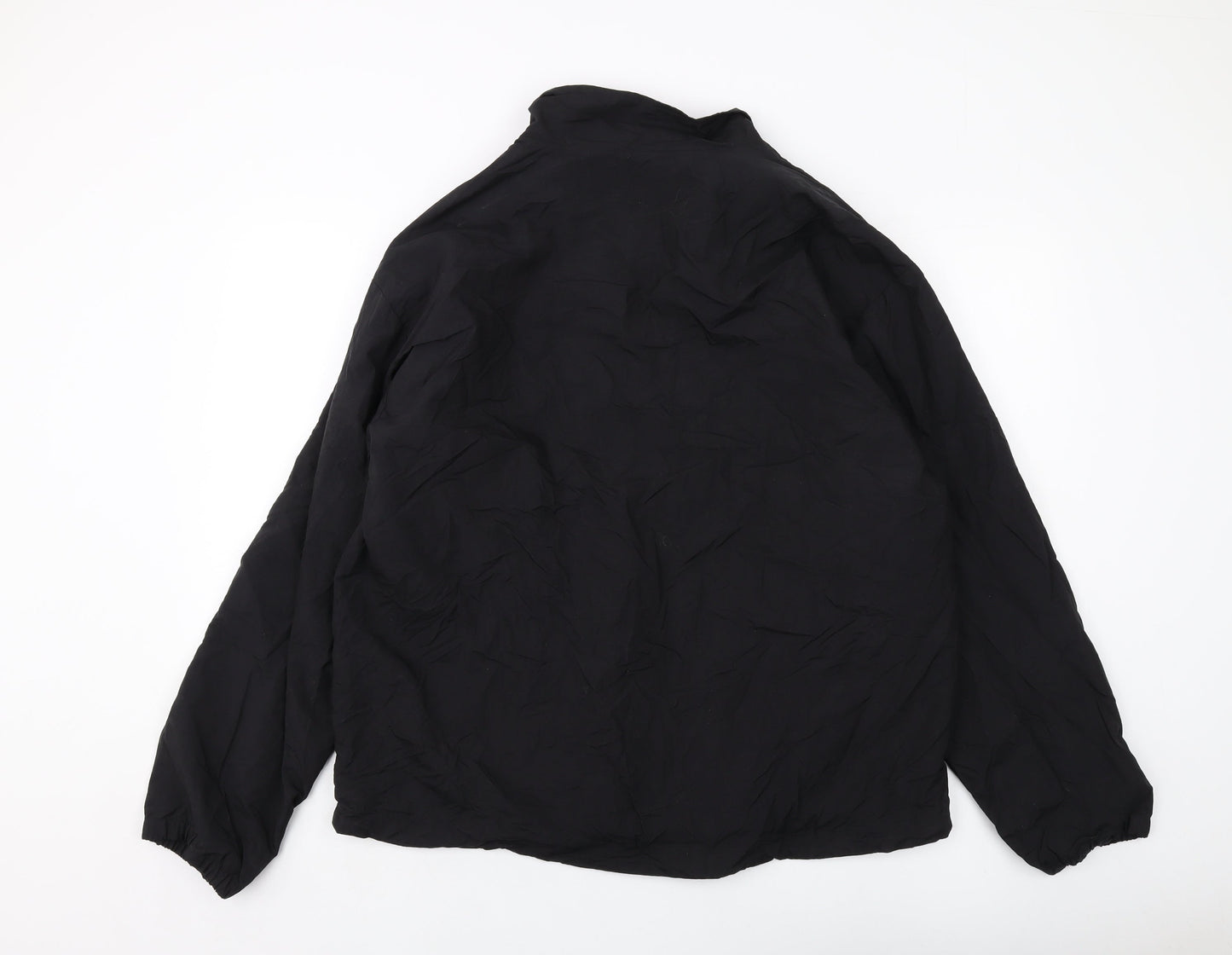 Garment Company Mens Black Jacket Size L Zip