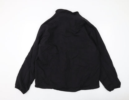 Garment Company Mens Black Jacket Size L Zip