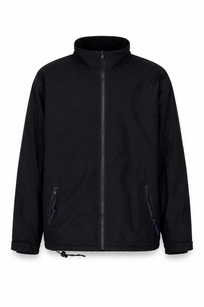 Armando Mens Black Jacket Size L Zip
