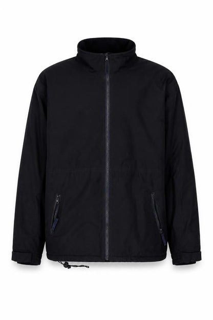 Armando Mens Black Jacket Size L Zip
