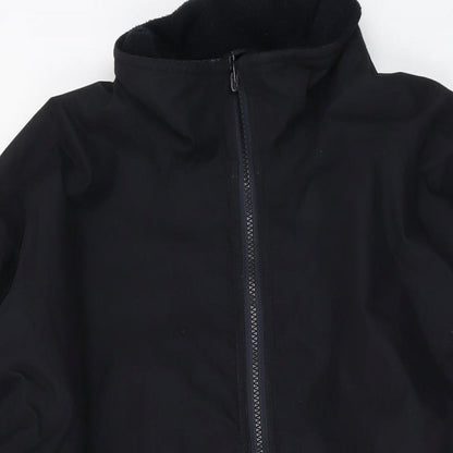 Armando Mens Black Jacket Size L Zip