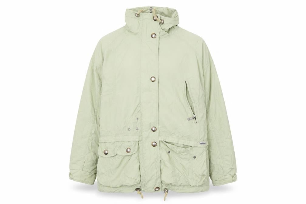 Sympatex Womens Green Jacket Size 10 Zip