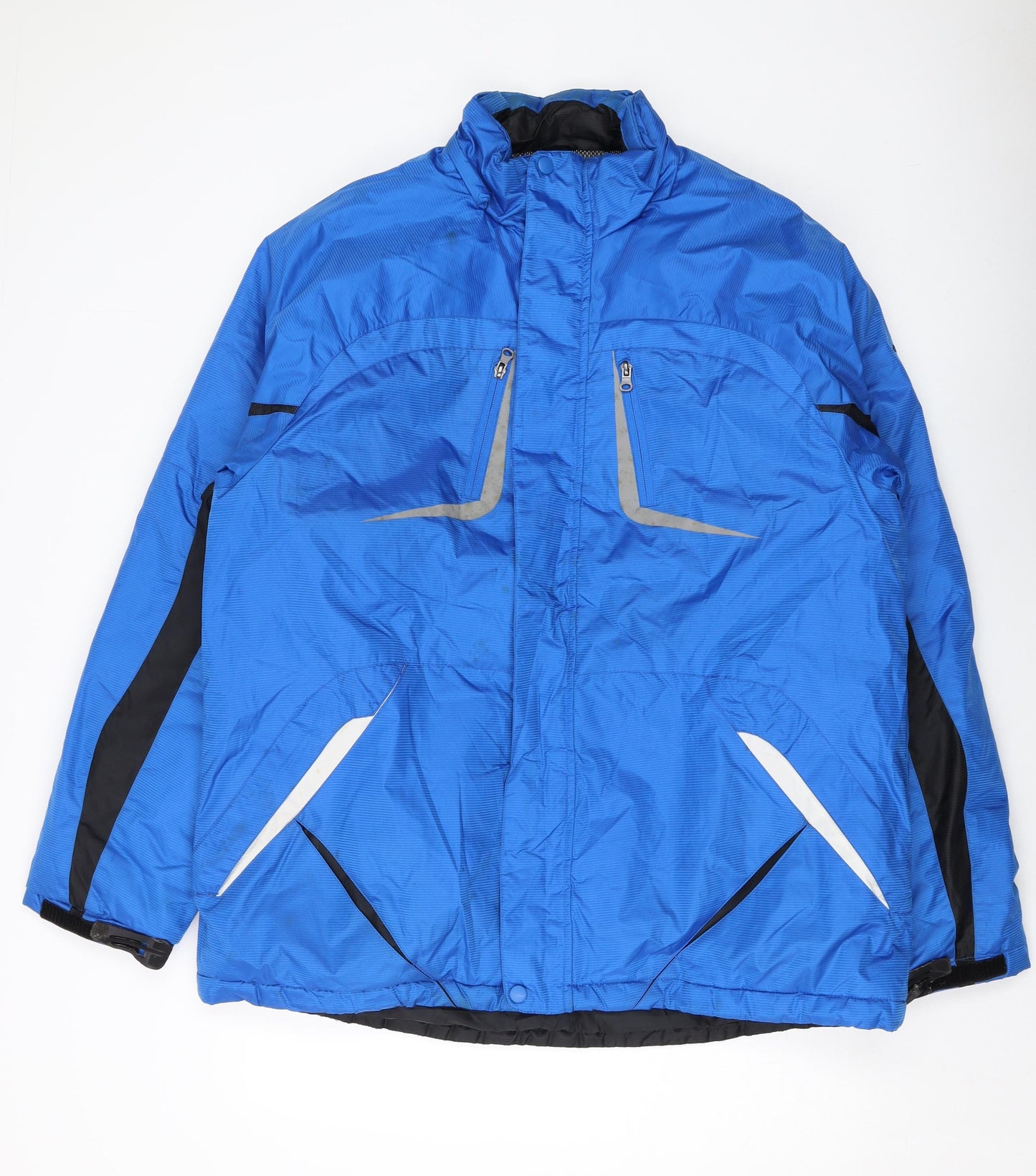 Universal Traveler Mens Blue Jacket Size XL Zip