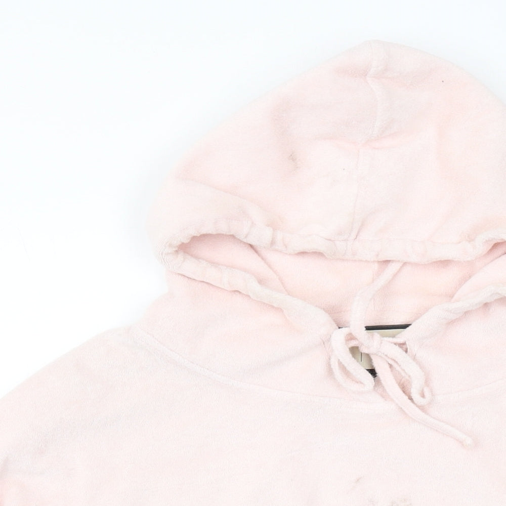Prévu Womens Pink Cotton Pullover Hoodie Size 6 Pullover