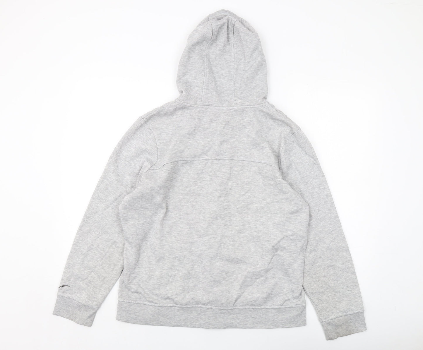 LA Gear Womens Grey Polyester Full Zip Hoodie Size 16 Zip