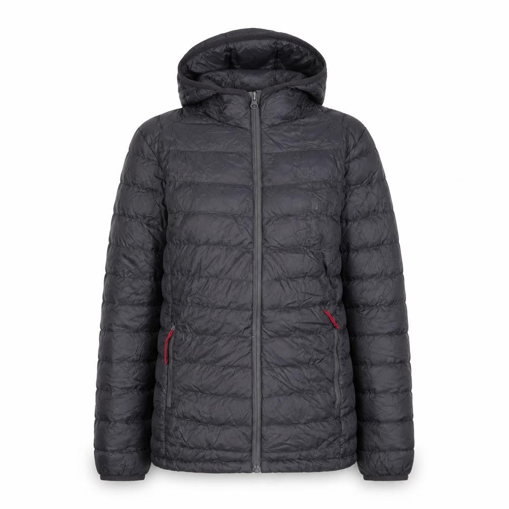 Hi Gear Womens Grey Puffer Jacket Jacket Size 14 Zip