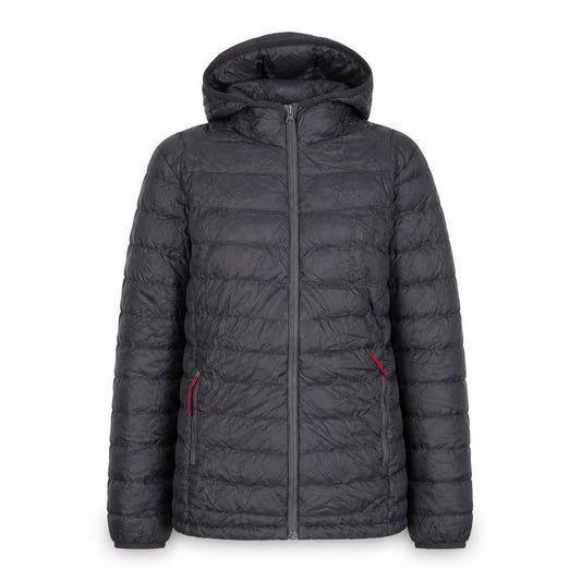 Hi Gear Womens Grey Puffer Jacket Jacket Size 14 Zip