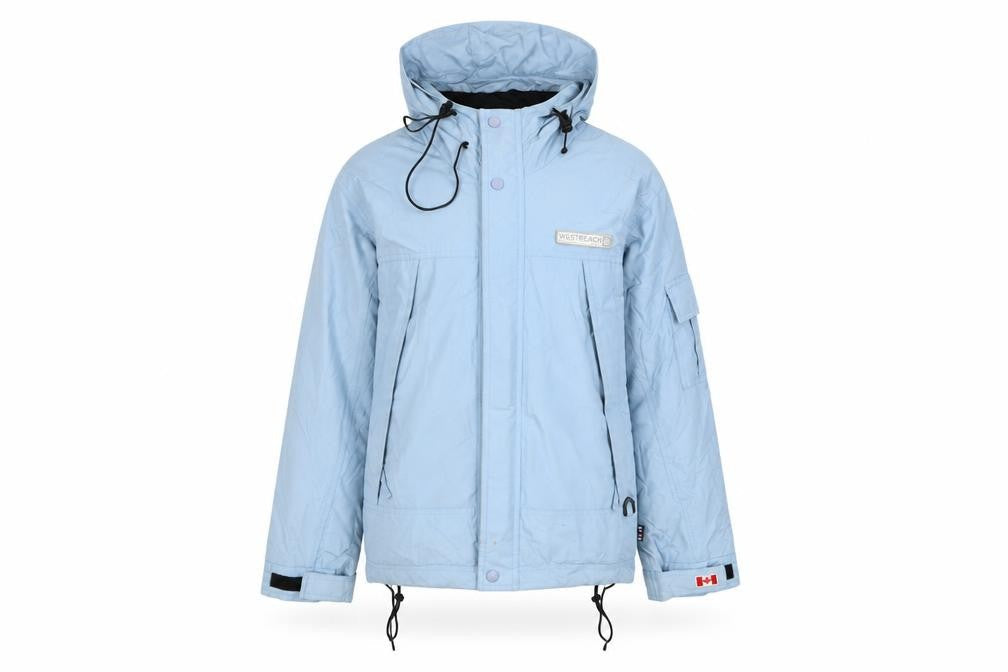 Westbeach Womens Blue Jacket Coat Size S Zip