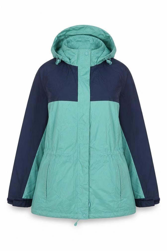 Being Casual Womens Blue Jacket Coat Size 14 Zip