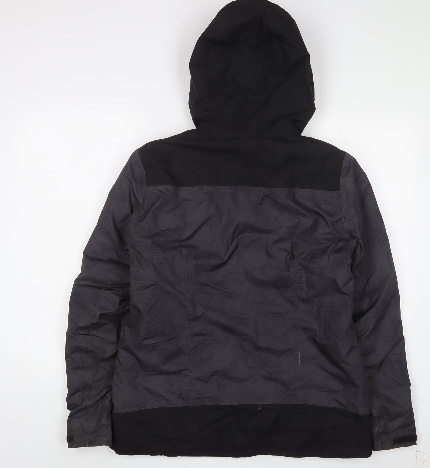 DECATHLON Mens Grey Quilted Coat Size M Zip