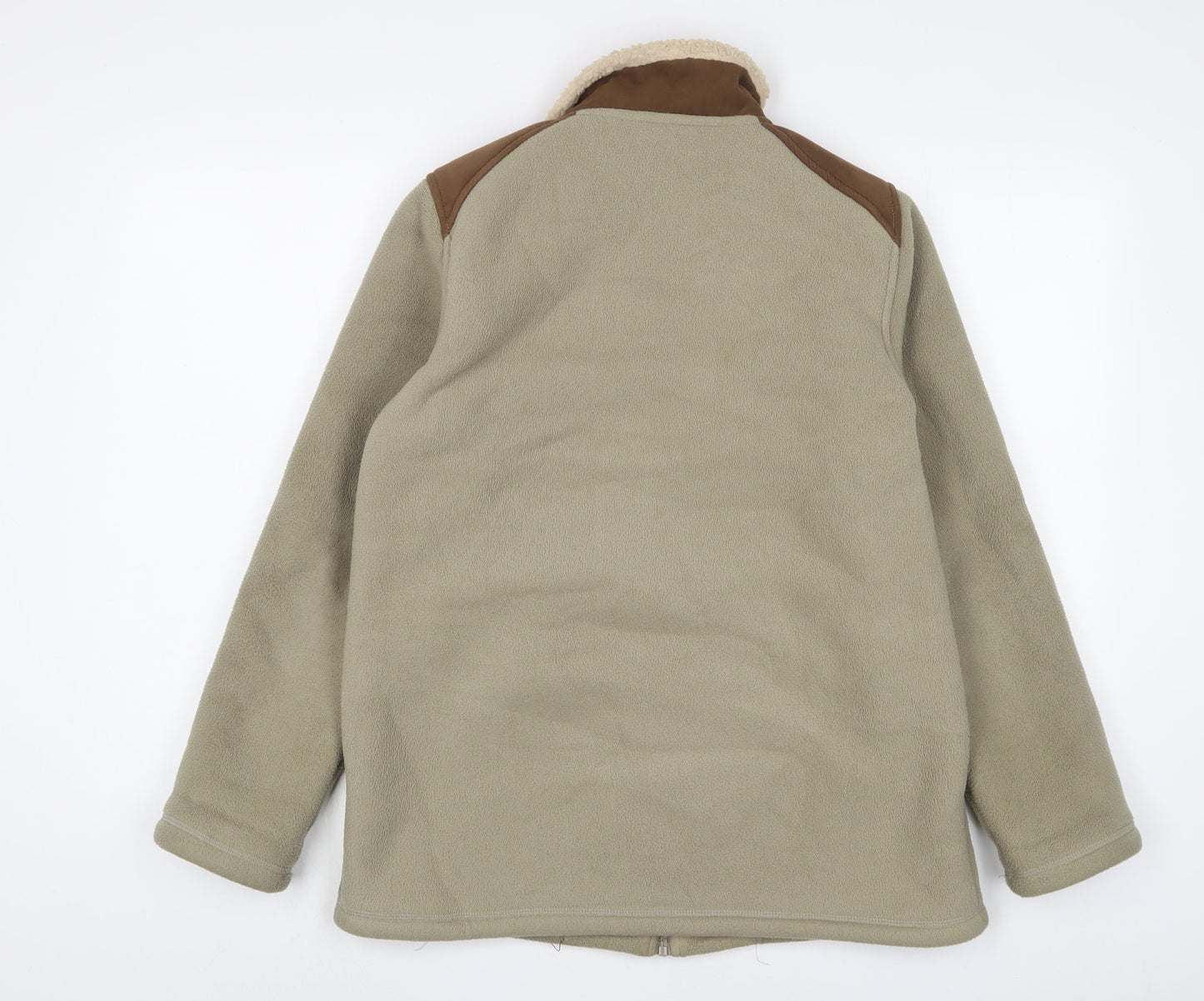 Cotton Traders Mens Green Jacket Size S Zip