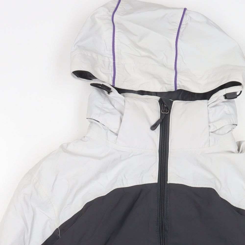 Crane Mens Purple Jacket Coat Size M Zip