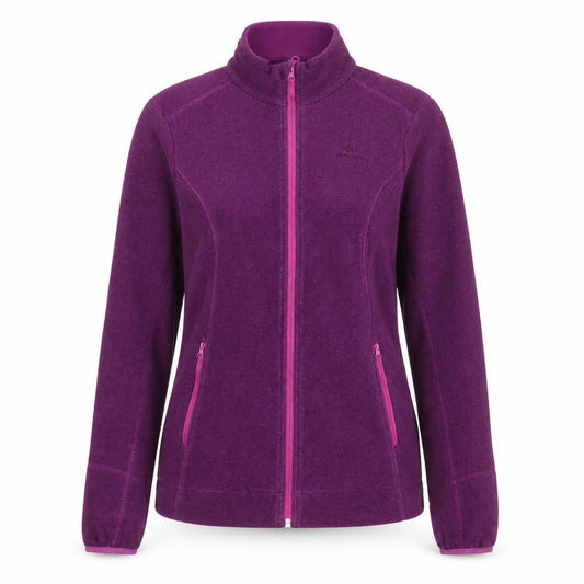 Decathlon Womens Purple Jacket Size S Zip