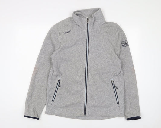 DECATHLON Mens Grey Jacket Size L Zip