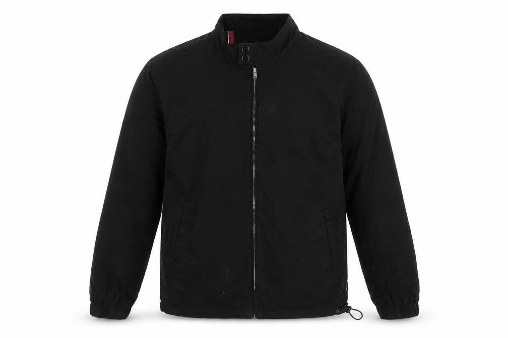Bellfield Mens Black Jacket Size L Zip