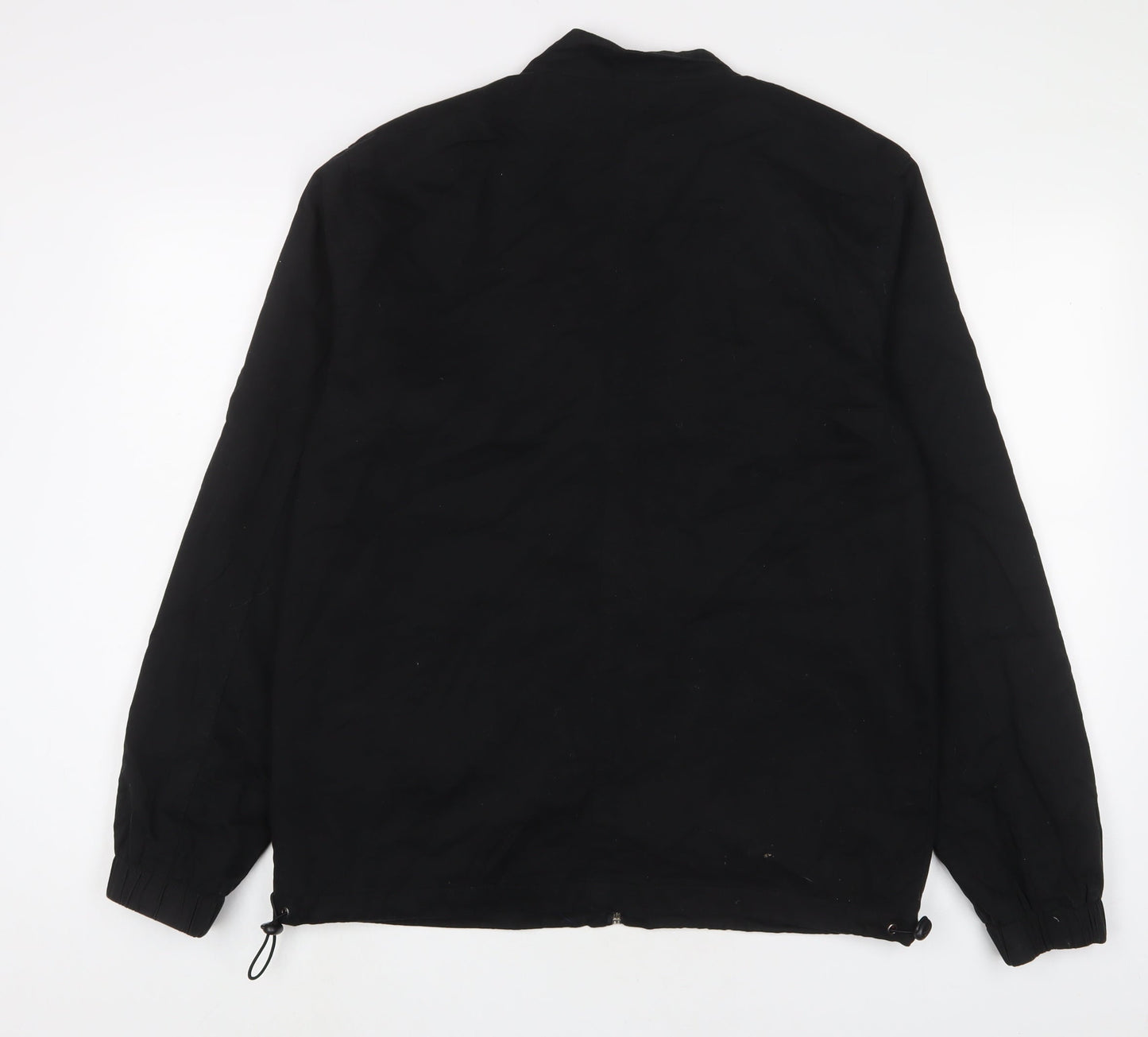 Bellfield Mens Black Jacket Size L Zip