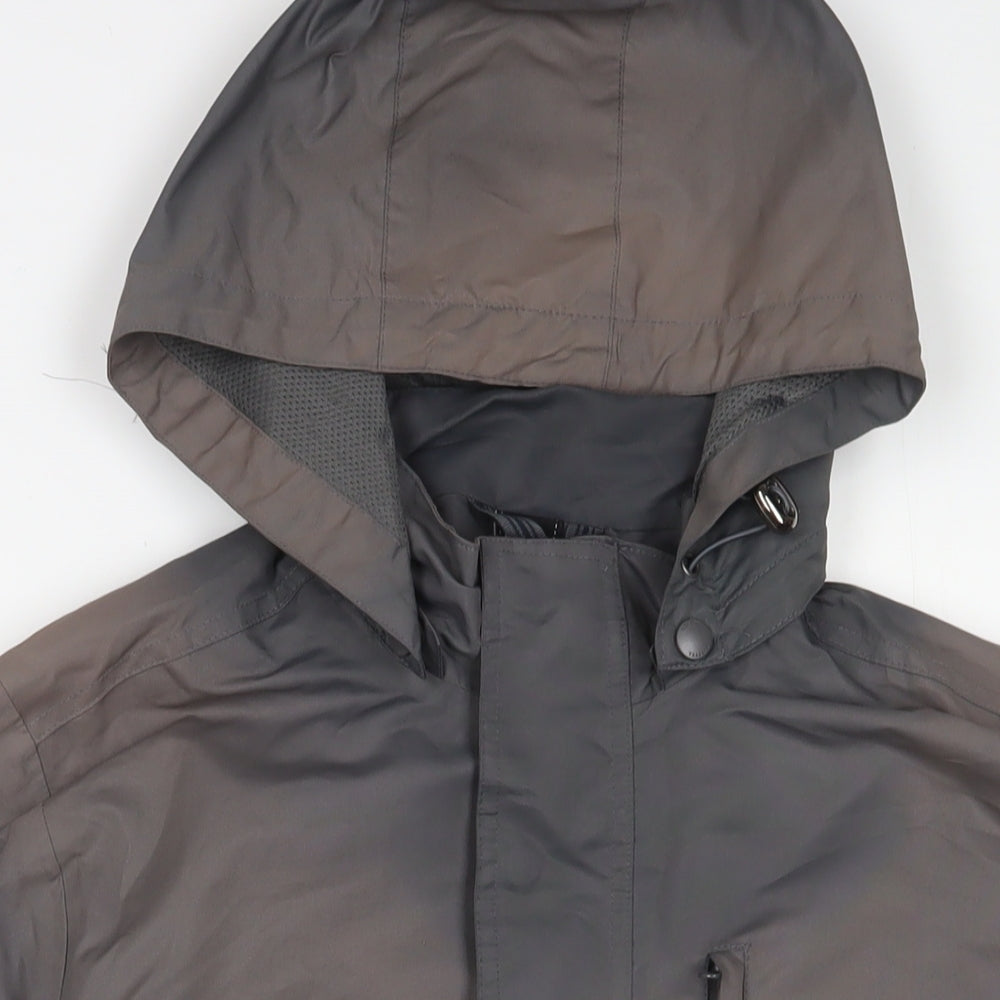 Cotton Traders Mens Grey Jacket Coat Size M Zip