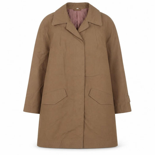 Dannimac Womens Beige Jacket Size 12 Button
