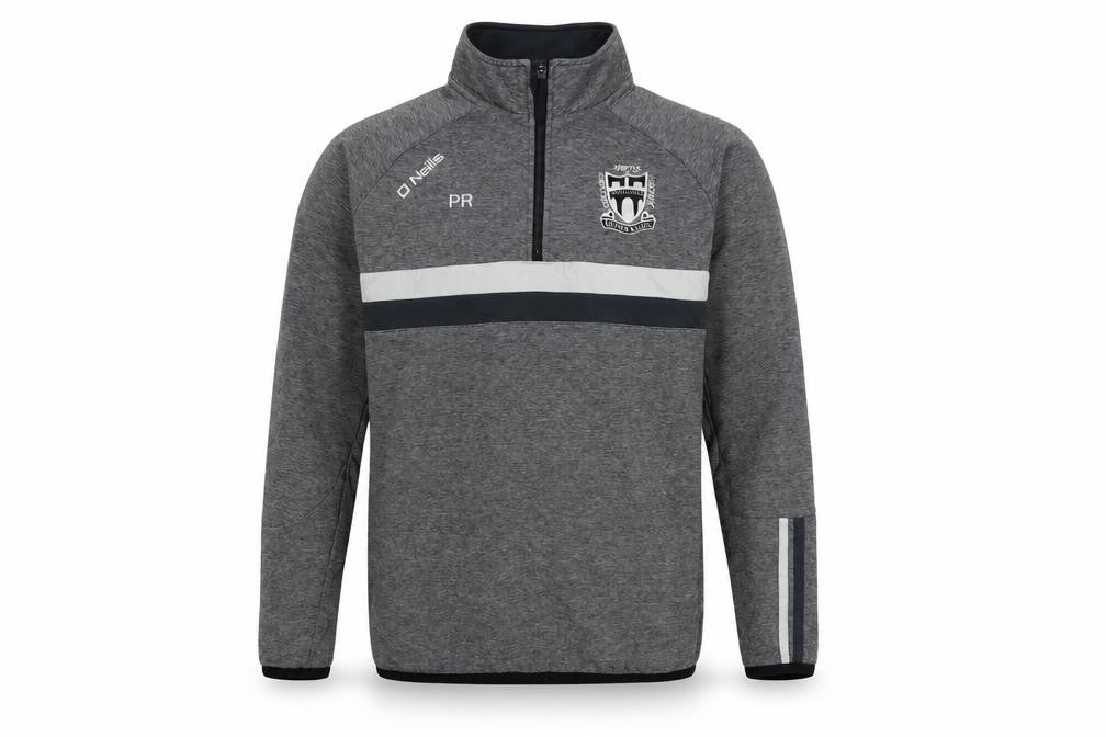 O Neills Mens Grey Crew Neck Polyester Pullover Jumper Size S Long Sleeve - Logo