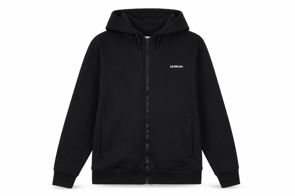 LA Gear Womens Black Jacket Size 16 Zip - Logo