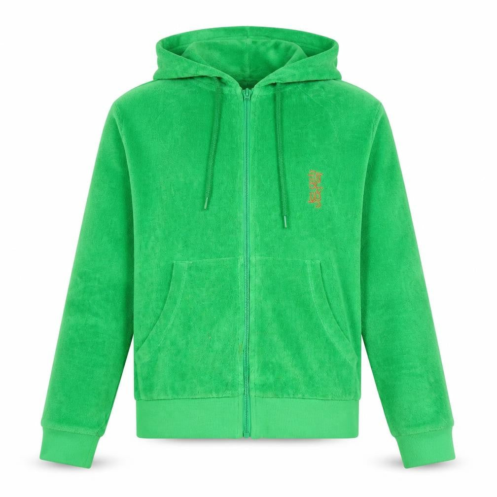 Les girls les boys Boys Green Jacket Size L Zip - Logo